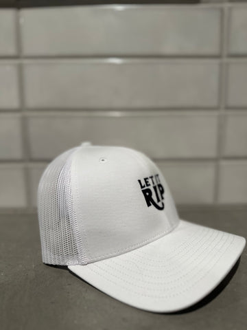 Black & White - Mesh Back - Hook Logo